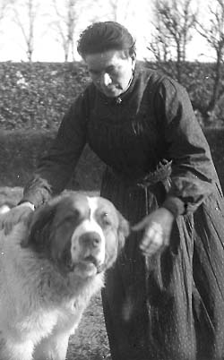 Antje Siccama rond 1910