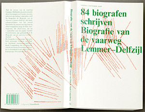 foto van het boek van 84 biografen van Delfzijl naar Lemmer
