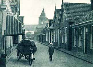 de Kerkstraat rond 1900