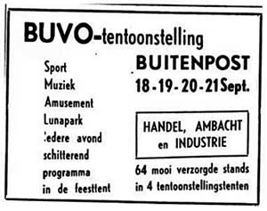 advertentie Buvo feest 1946