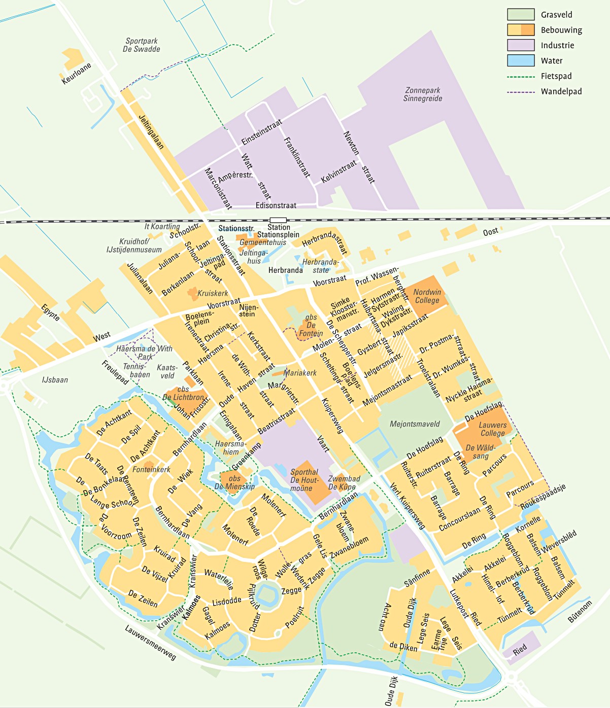 kaart van Buitenpost 2020