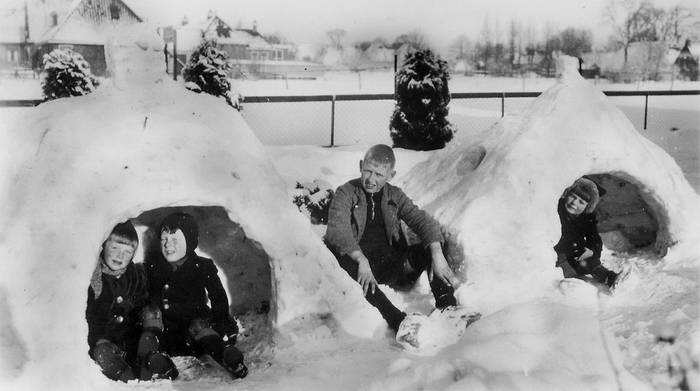 sneeuwhutten Kuipersweg 1941