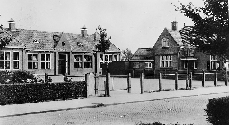 voormalige christelijke school aan de Kuipersweg 1930
