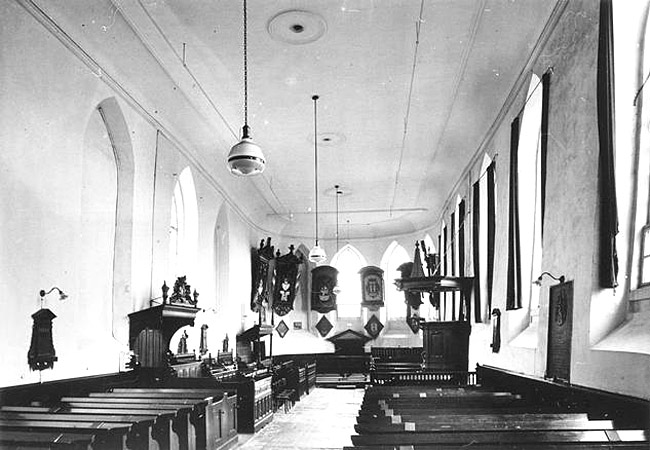 oud interieur van de NH kerk