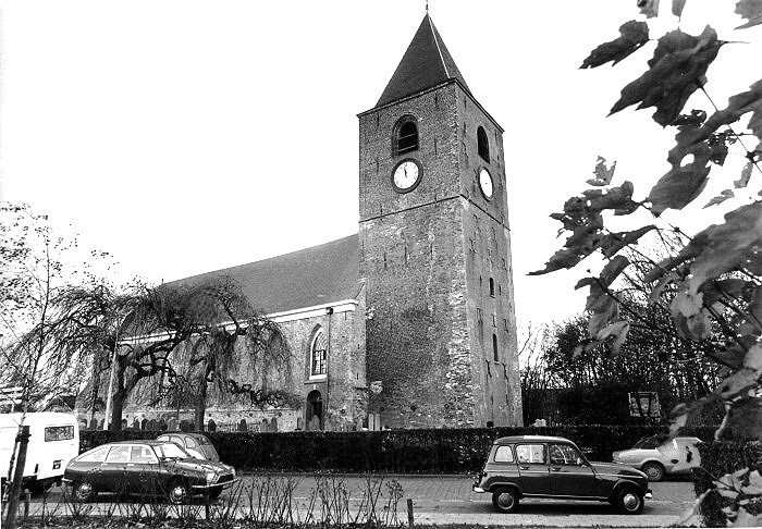 restauratie van de NH kerk in 1977
