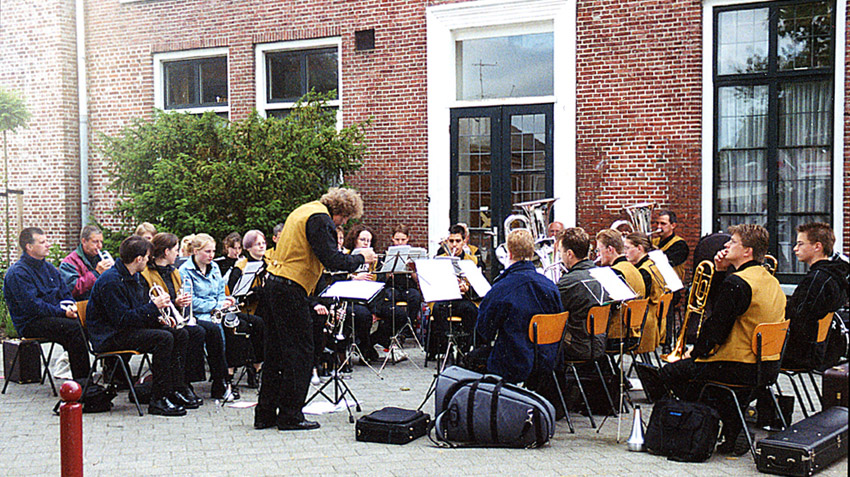 foto van muziekkorps concordia 1990