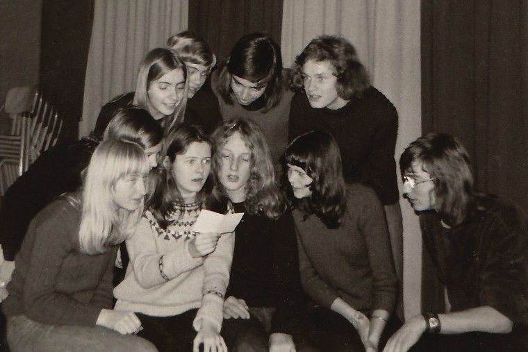 foto de koartlingsjongers in de jaren zeventig van de vorige eeuw