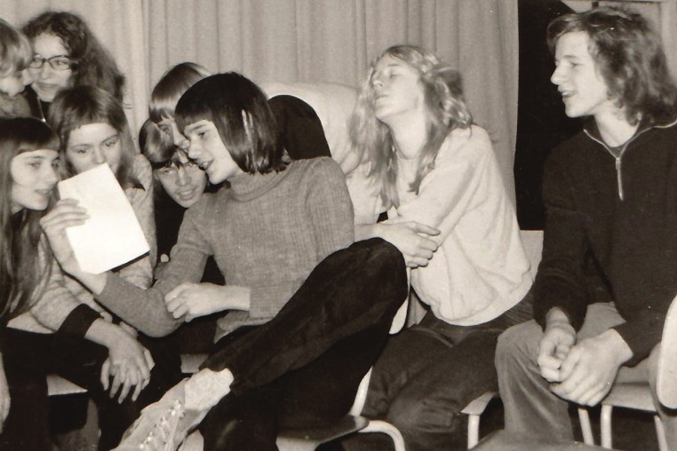 foto de koartlingsjongers in de jaren zeventig van de vorige eeuw