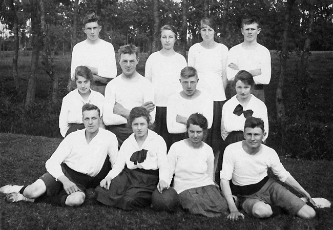 Buitenposter Korfbal Club 1920