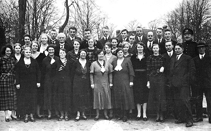 de esperantoclub van juf Weidijk in 1934