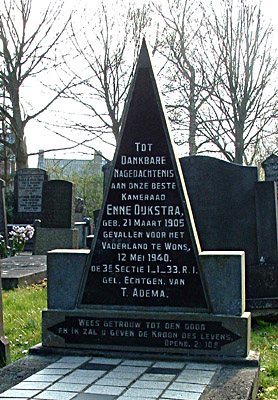 grafsteen van Enne Dijkstra
