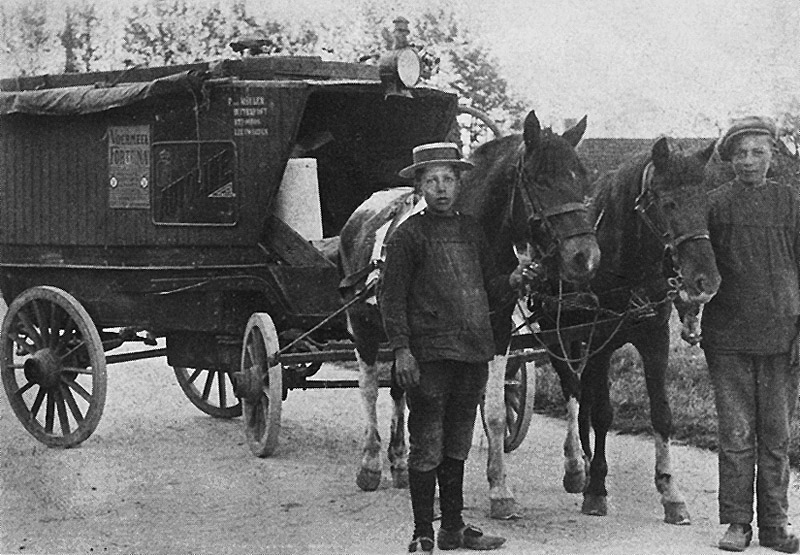 foto van vervoersbedrijf legro expres in 1915