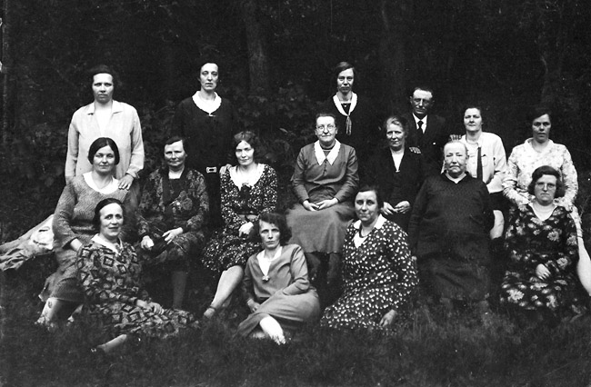 de vrijzinnig hervormde vrouwenvereniging in 1931