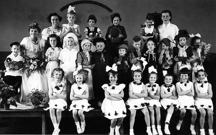 Christelijke kleuterschool Buitenpost 1954