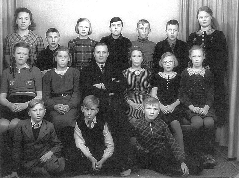 schoolfoto cls 1944 schoolverlaters