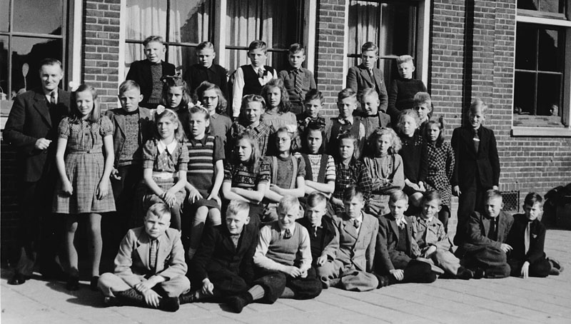 schoolverlaters christelijke lagere school 1948