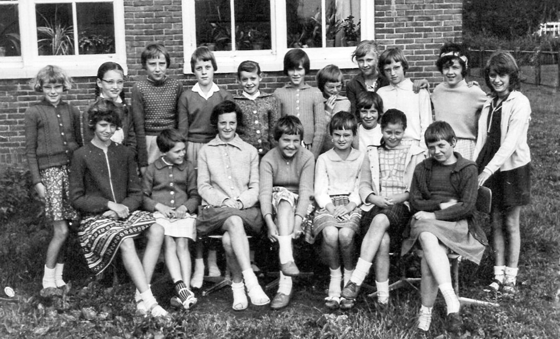schoolfoto christelijke school 1963 klas 6