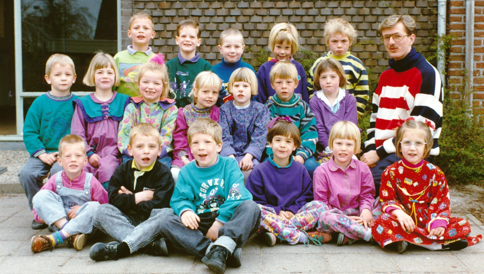 schoolfoto cls flambouw 1986 klas 6