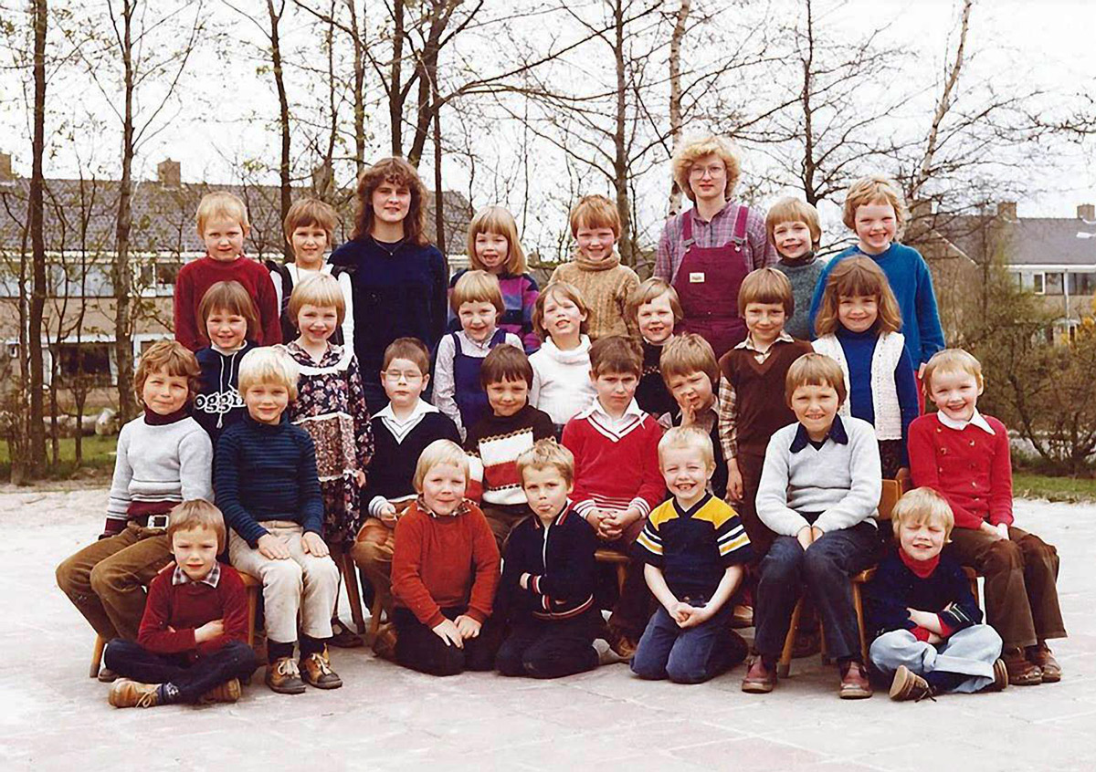 schoolfoto openbare school 1973