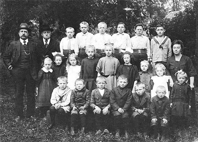 schoolfoto openbare school 1921