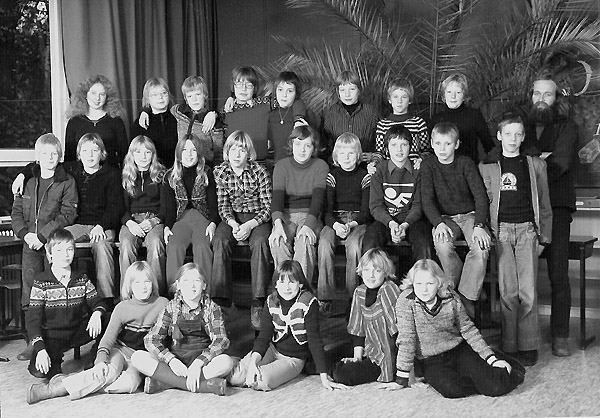 schoolfoto openbare school 1977