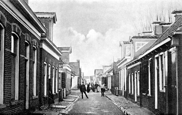 de Kerkstraat in 1922