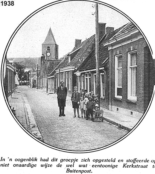 de Kerkstraat 1938, uit een tijdschrift