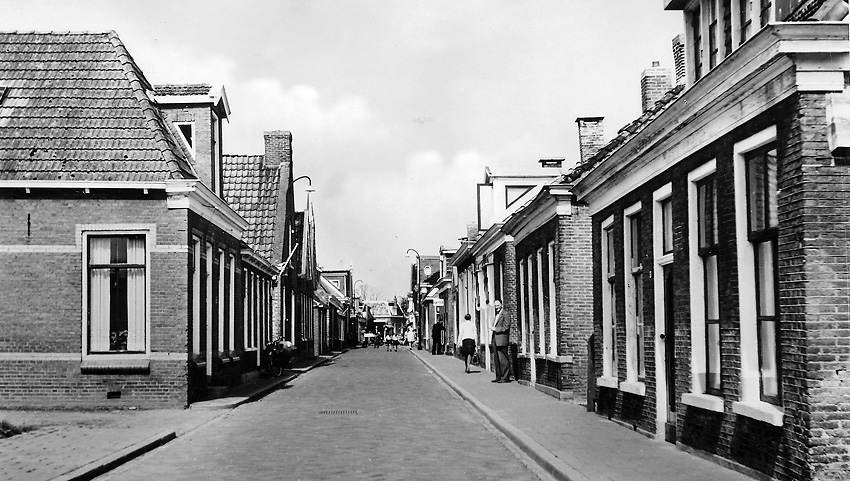 de Kerkstraat in 1961