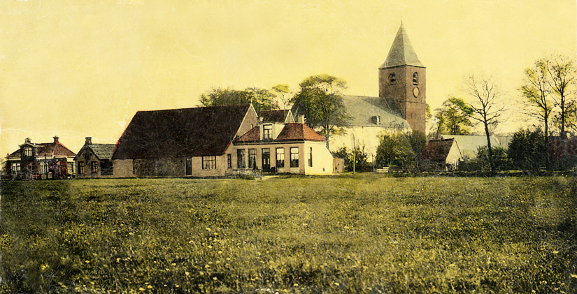 foto van de kuipersweg rond 1900