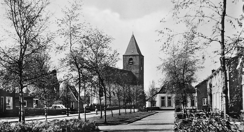 foto van de molenstraat 1962