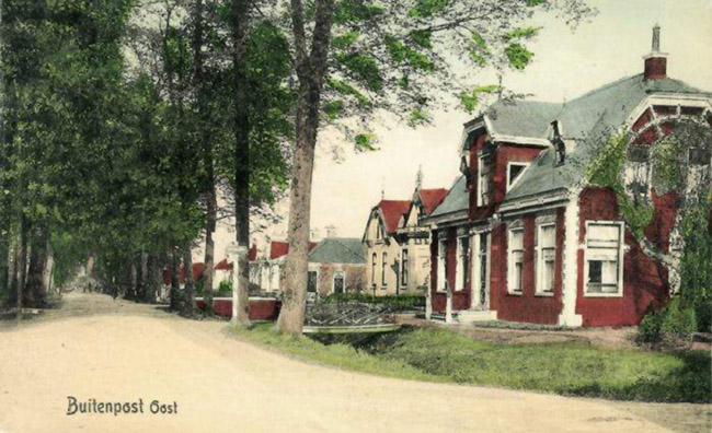 Voorstraat Oosteinde 1910