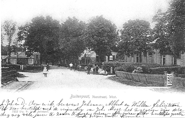Voorstraat Westeinde 1904
