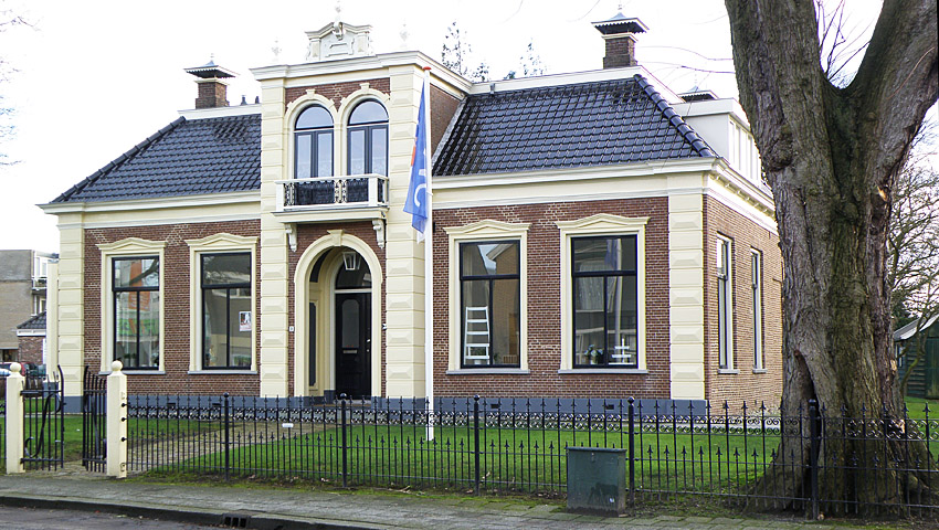 foto van de pastorie nederlands hervormde kerk in 2012